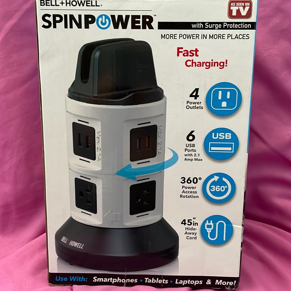 Bell + howell spin power